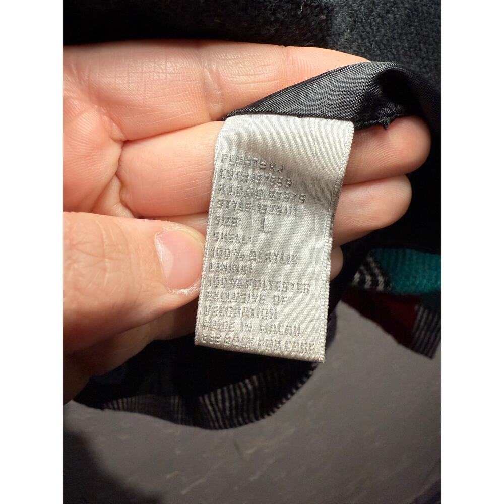 Koret Patchwork Button Down Blazer Jacket Womens … - image 3